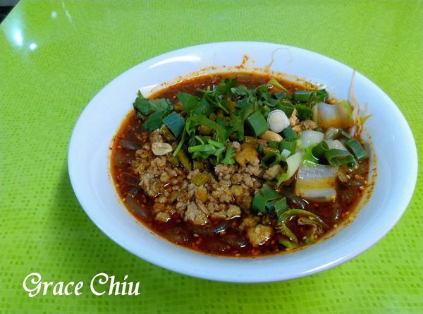 酸辣粉 蜀留香正宗重慶手工酸辣粉 行天宮周邊美食