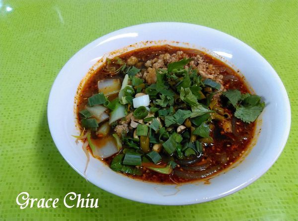 酸辣粉 蜀留香正宗重慶手工酸辣粉 行天宮周邊美食