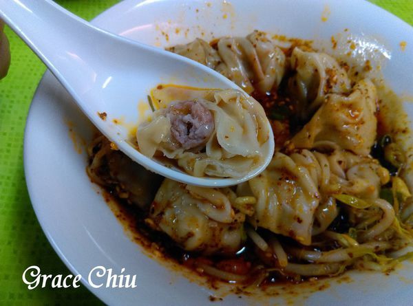 紅油抄手 酸辣粉 蜀留香正宗重慶手工酸辣粉 行天宮周邊美食