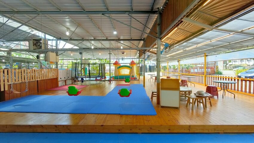 【桃園景點】伍陽城市原創農場.烤肉吃到飽+草皮遊戲區,放電好去處!