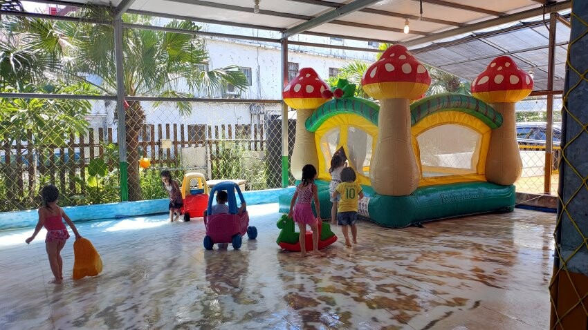 【桃園景點】伍陽城市原創農場.烤肉吃到飽+草皮遊戲區,放電好去處!