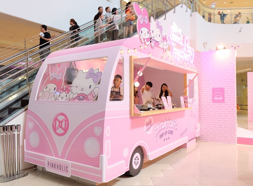 三麗鷗粉紅閨蜜期間限定店高雄