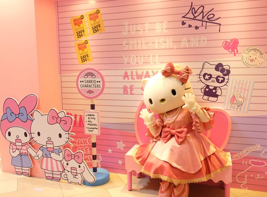 三麗鷗粉紅閨蜜期間限定店高雄