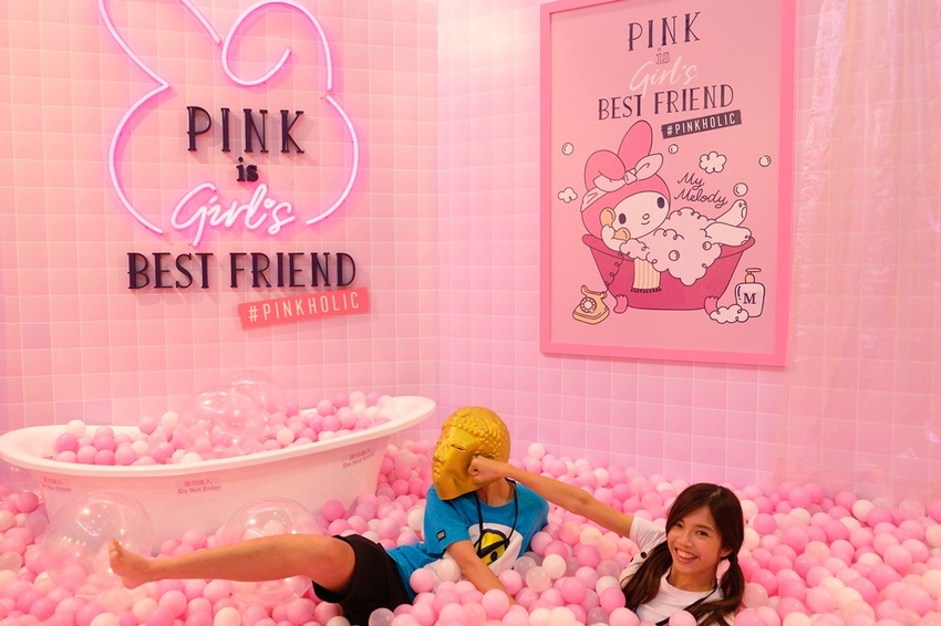 三麗鷗粉紅閨蜜期間限定店