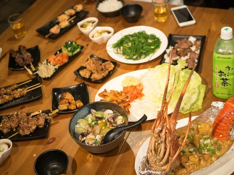 【台北中山區燒烤】 泗商食堂宵夜、聚餐超好吃的日式居酒屋