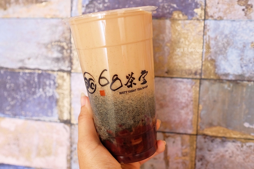 新竹美食 | 68茶堂。竹北新開幕超狂手搖店，飲料種類足足超過60種，還有獨家販售超療癒隱藏版！ @蹦啾♥謝蘿莉 La vie heureuse