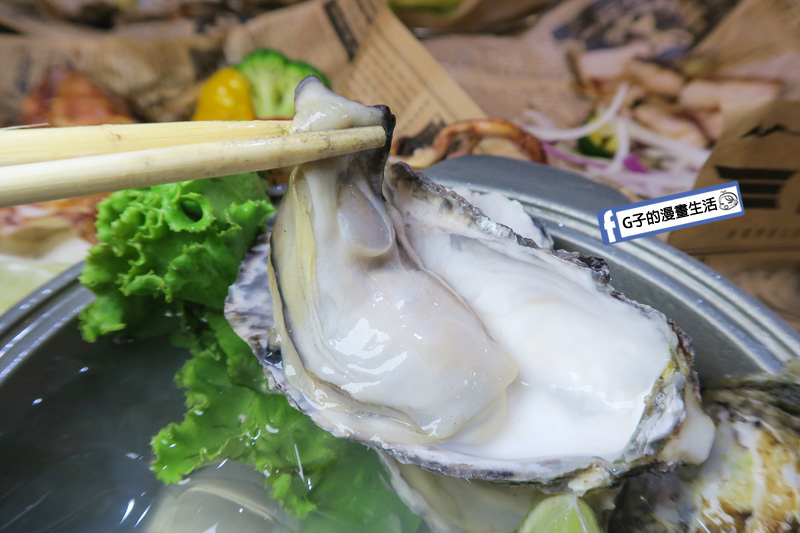 板橋-火夯seafood 海鮮燒烤.平價燒烤.生蠔.牛小排.滷肉飯