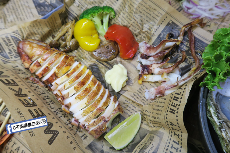 板橋-火夯seafood 海鮮燒烤.平價燒烤.生蠔.牛小排.滷肉飯