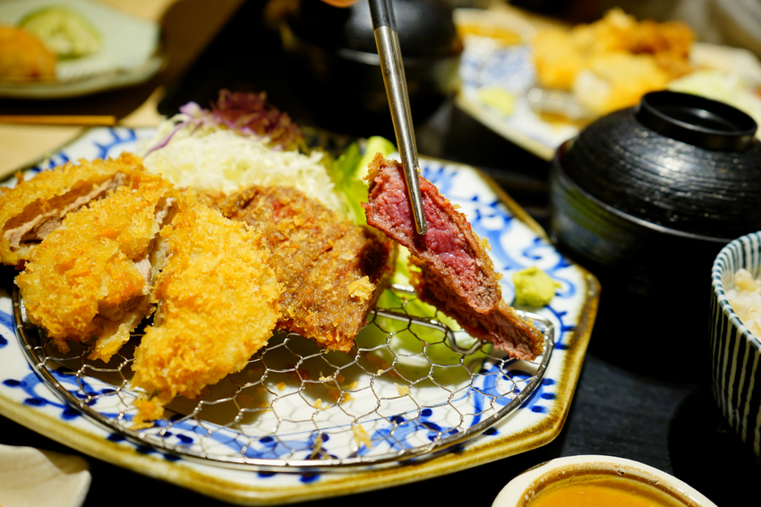 美食｜台北 京都勝牛(台北京站店) 日本炸牛排名店 台北車站美食、京站美食推薦！