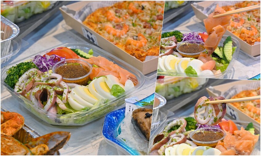 台中市北屯區台中最夯海鮮批發超市 假日海鮮市集巨無霸烤龍蝦必吃/阿布潘水產