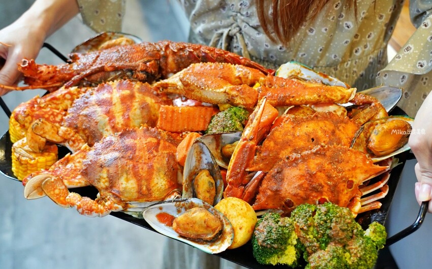 【台中】 阿布潘水產｜就是要霸氣吃蟹，最多秋蟹海鮮市場！超多活體海鮮，美味螃蟹料理，一次滿足老饕味蕾