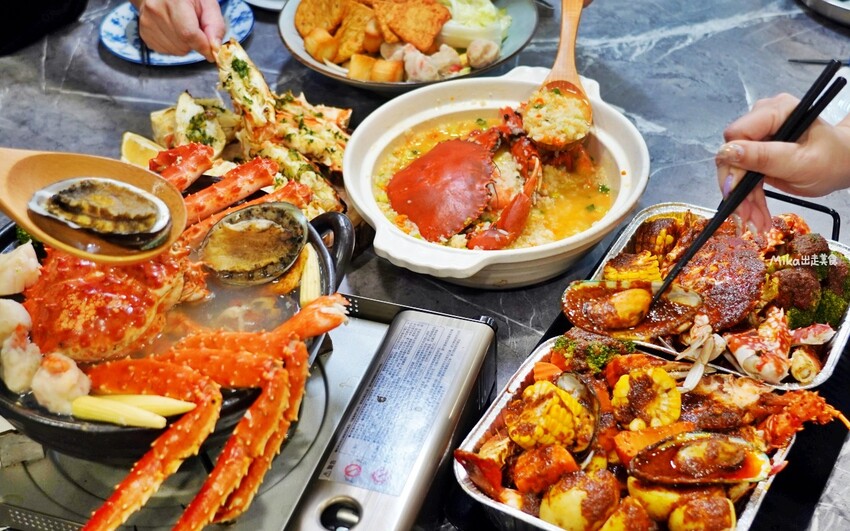 【台中】 阿布潘水產｜就是要霸氣吃蟹，最多秋蟹海鮮市場！超多活體海鮮，美味螃蟹料理，一次滿足老饕味蕾