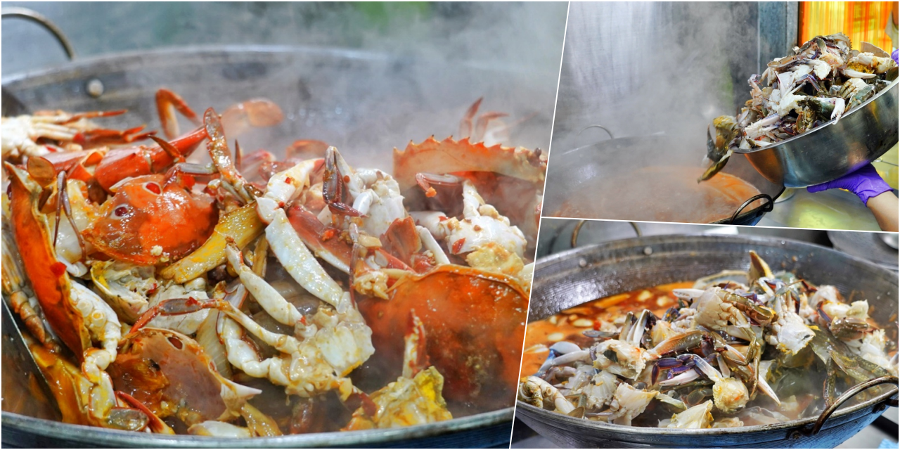 【台中】 阿布潘水產｜就是要霸氣吃蟹，最多秋蟹海鮮市場！超多活體海鮮，美味螃蟹料理，一次滿足老饕味蕾