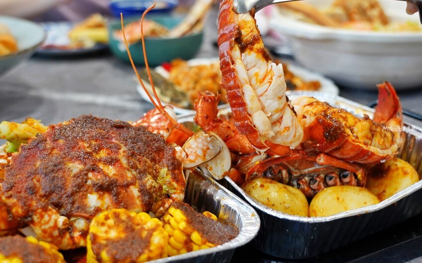 【台中】 阿布潘水產｜就是要霸氣吃蟹，最多秋蟹海鮮市場！超多活體海鮮，美味螃蟹料理，一次滿足老饕味蕾