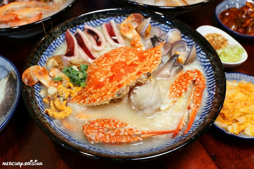 螃蟹海鮮粥
