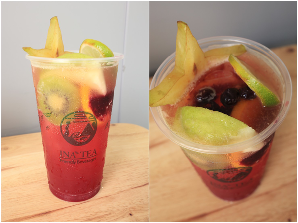 【台北東區】Ina飲拿創茶－選用台灣東部茶葉與在地水果，創造純粹自然好風味。捷運忠孝敦化站，東區飲品推薦