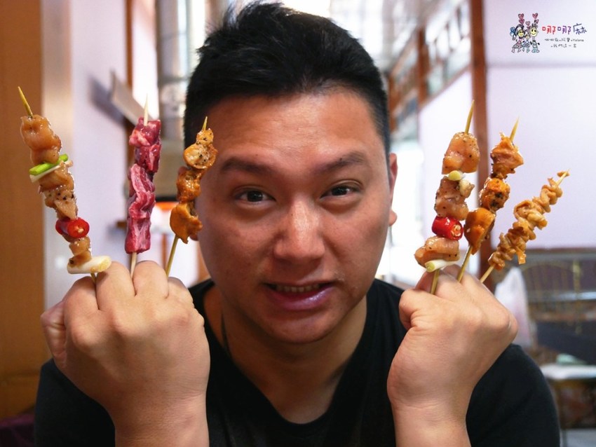 【桃園美食】龍潭大池旁399元吃到飽《越炭越燒》越式串燒烤肉店~第一次嘗試鴨仔蛋~ | 哪哪麻