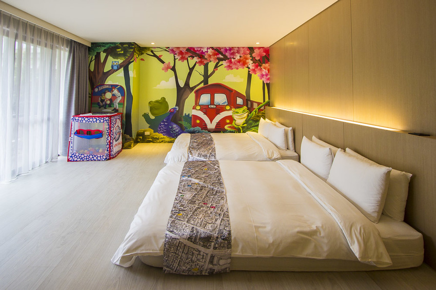 【嘉義住宿】嘉義車站親子飯店|亮點旅店~結合文創、親子與餐飲元素,主題親子房x兒童遊戲區旅行好輕鬆