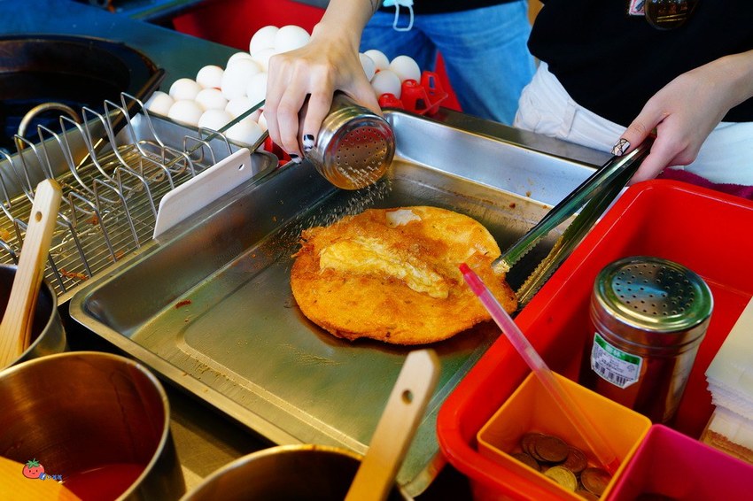 鶯歌小吃推薦 銅板美食 BOOM炸蛋蔥油餅