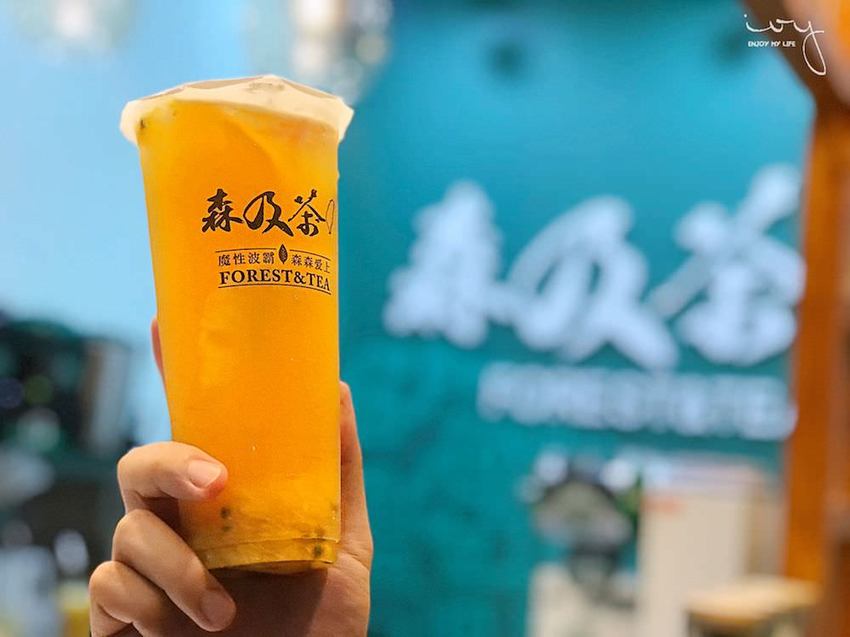全台中首家惡魔黑糖波霸鮮奶，森及茶