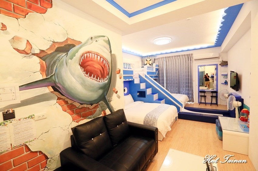 民宿就是遊樂園！充滿童趣的住宿空間：台南樂遊親子民宿 - 熱血玩台南。跳躍新世界