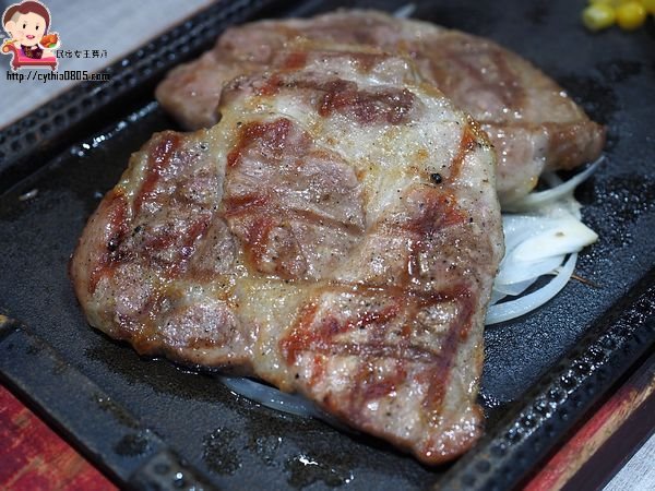 新北中和美食-鬥炙原味炙燒牛排-中和店-64盎司太驚人,大盎司的牛排還是很鮮甜 (邀約) @民宿女王芽月-美食.旅遊.全台趴趴走