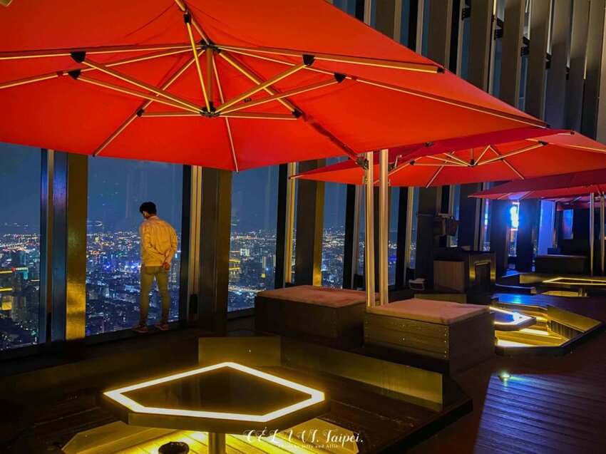 【台北餐廳】CÉ LA VI Taipei高空景觀餐廳，101百萬夜景全包！(交通/菜單/餐點/環境)