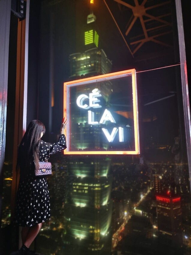 48169.jpg - 【台北】信義區高空酒吧。南山微風CE LA VIˋ Taipei48樓。360度環景觀看101夜景