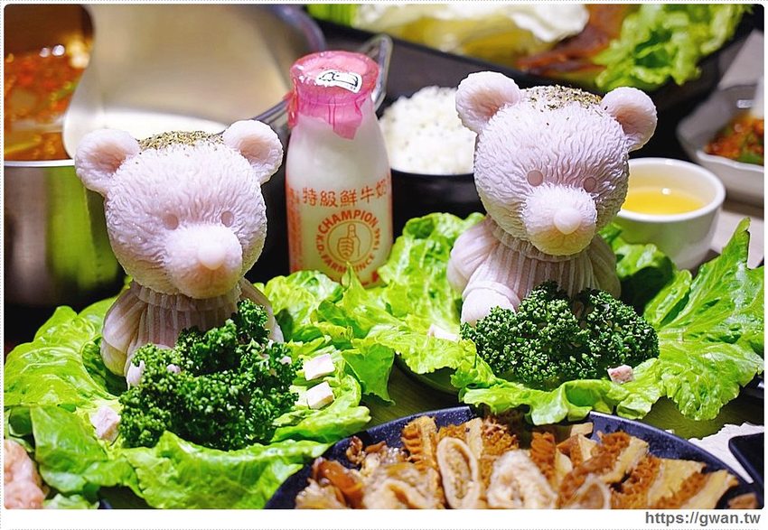 姓陳的在哪裡?愛食鍋請你吃肉肉啦!還有超萌芋泥小熊鍋,每天限量五隻喔~