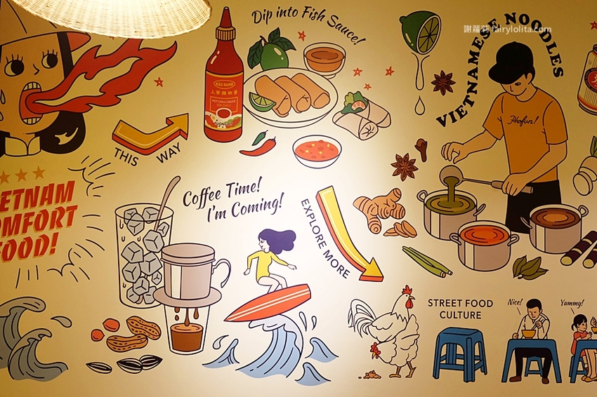 樂越PhoFun 越式河粉專門。王品最品牌強勢登場,169元爽嗑超澎湃,湯鮮味美份量CP值高到炸! @蹦啾♥謝蘿莉 La vie heureuse