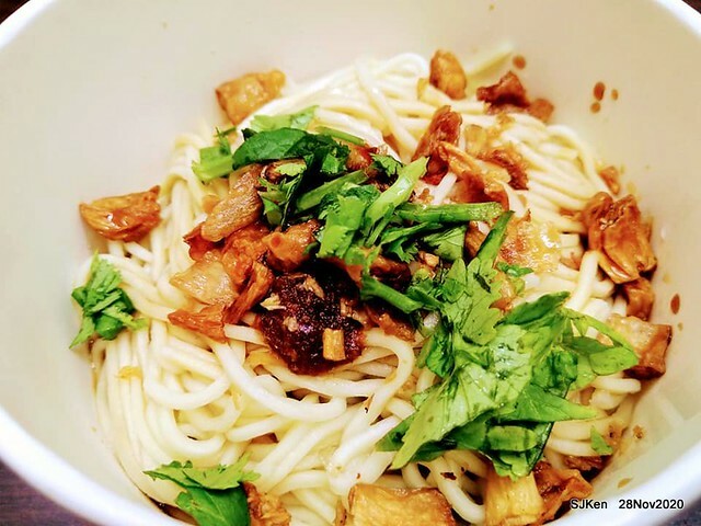 Squid soup & dry noodle , 「士林無店名魷魚羹」, Taipei , Taiwan, SJKen, Nov 28, 2020.