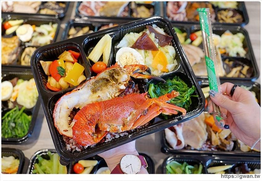 台中超蝦便當店,龍蝦、天使蝦通通擺上桌!!還有浮誇比臉大雞腿~