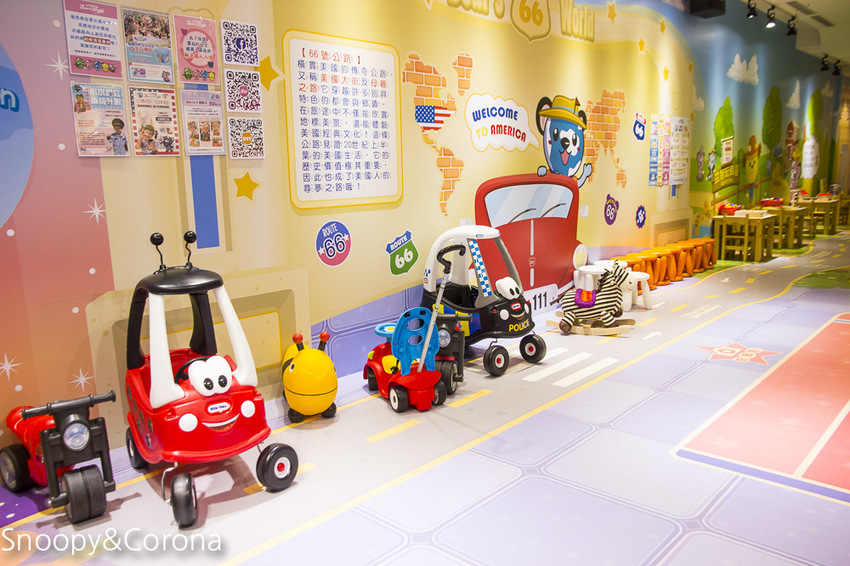 【親子樂園】貝兒絲樂園桃園館／尋夢美國主題館～沿著美國傳奇的66號公路玩遍24個主題遊戲區
