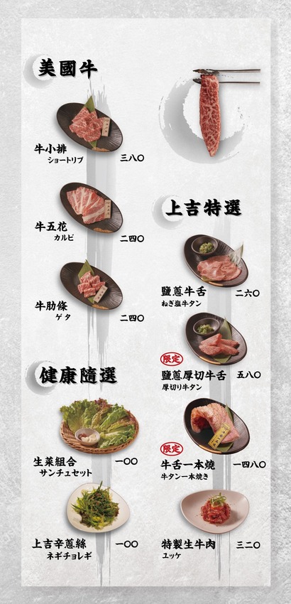 【台北美食】上吉燒肉.頂級牛肉盛合+專人代烤,大口吃和牛超滿足!