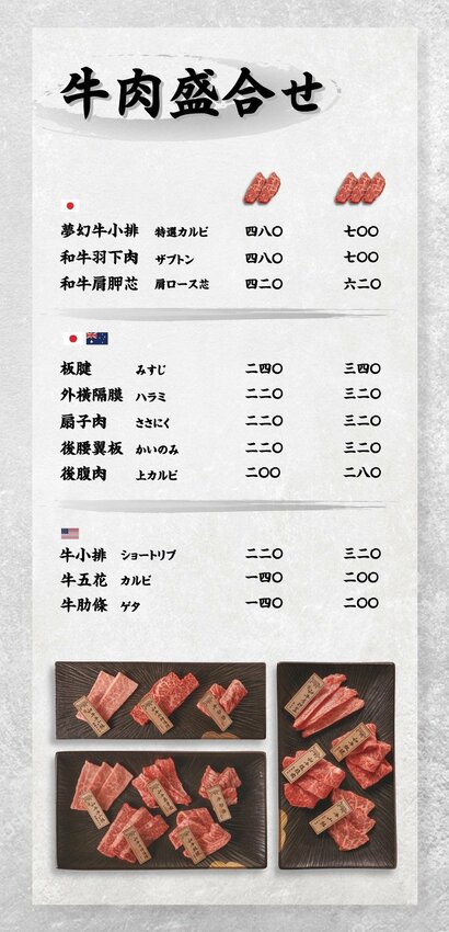 【台北美食】上吉燒肉.頂級牛肉盛合+專人代烤,大口吃和牛超滿足!