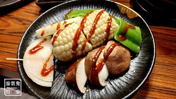 台北燒肉》國父紀念館站~上吉燒肉 | 野菜綜合 NT. 180