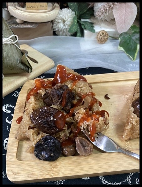 金門縣金城鎮【宅配牛肉肉粽推薦】【良金牧場】XO醬牛肉霸王粽禮盒　在家動動手指就能吃到，買來送禮絕對超有面子！