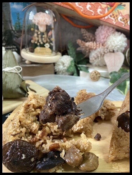 金門縣金城鎮【宅配牛肉肉粽推薦】【良金牧場】XO醬牛肉霸王粽禮盒　在家動動手指就能吃到，買來送禮絕對超有面子！