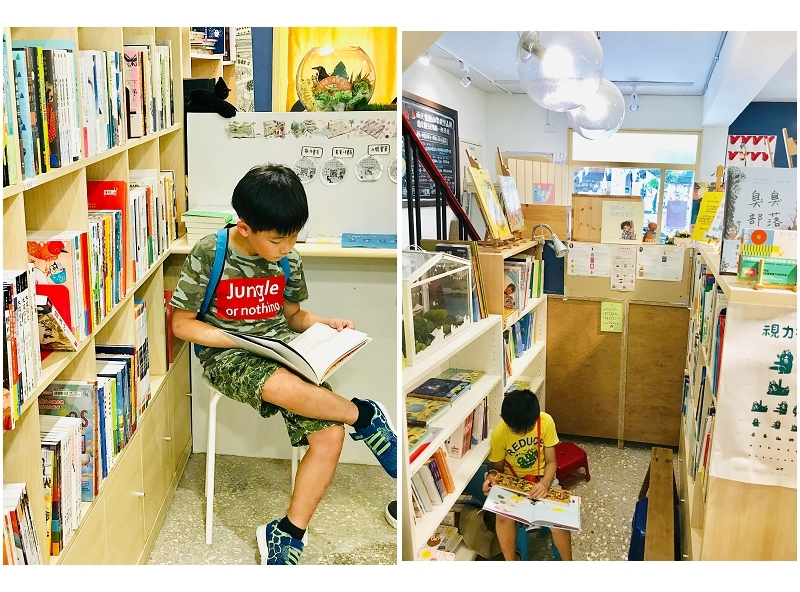 專屬孩子的小天地~南崁兒童藝術村|文青咖啡館與書店,假日手作市集與講堂 @魚兒 x 牽手明太子的「視」界旅行