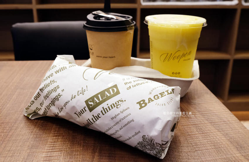 台中中區│Woopen木盆輕食沙拉綠川門市-來自南部連鎖人氣沙拉輕食館 - 藍色起士的美食主義