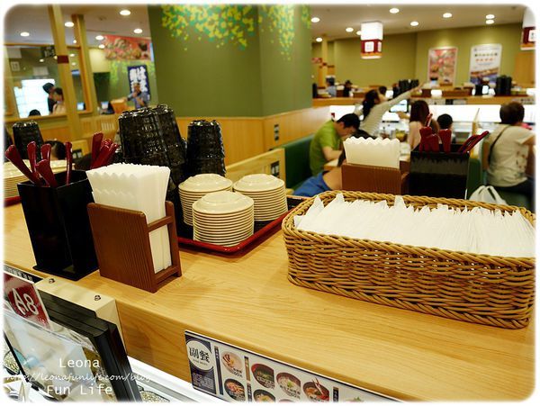 大里迴轉壽司  hama壽司餐具２