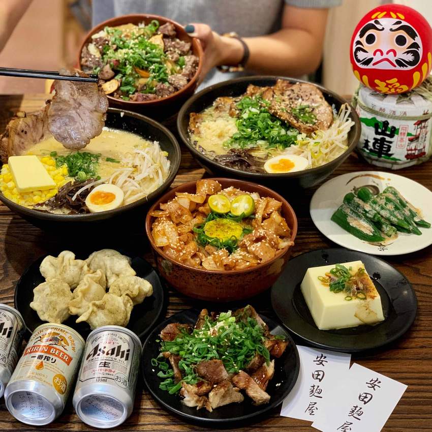 新竹城隍廟周邊美食『安田麵屋』平價美味拉麵、丼飯。大份量！