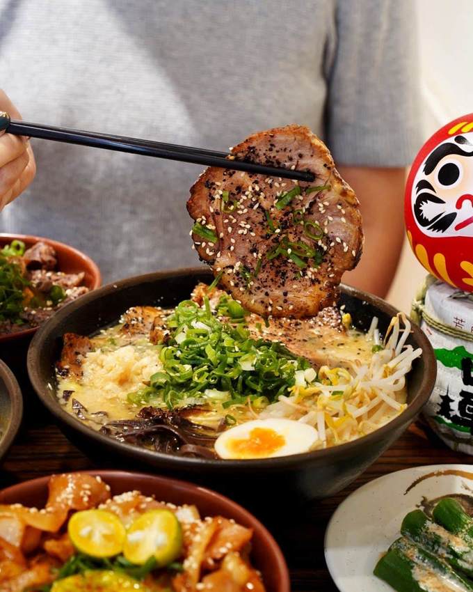 新竹城隍廟周邊美食『安田麵屋』平價美味拉麵、丼飯。大份量！