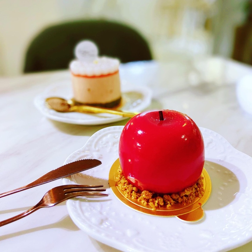 一秒化身艾蜜莉在巴黎,夢幻法式甜點「Ludique Crème調皮奶油」,信義區甜點推薦/市政府甜點推薦/台北下午茶