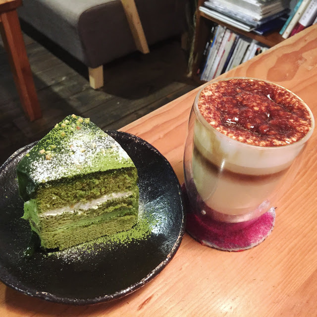 小山園抺茶布朗尼、黑糖牛奶《生活域所 a living labb》