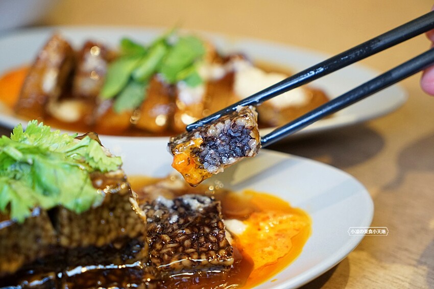 有春茶館｜超浮誇芒果冰開賣囉！還有不少新菜上市，必點糖醋燻鱸魚、青花椒牛小排板條、椒鹽鴨頭鴨翅，聚餐