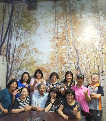 合韻合唱團順著疫情趨緩，歡聚[台灣番鴨區-金陵店] 桌菜三千大快朵頤