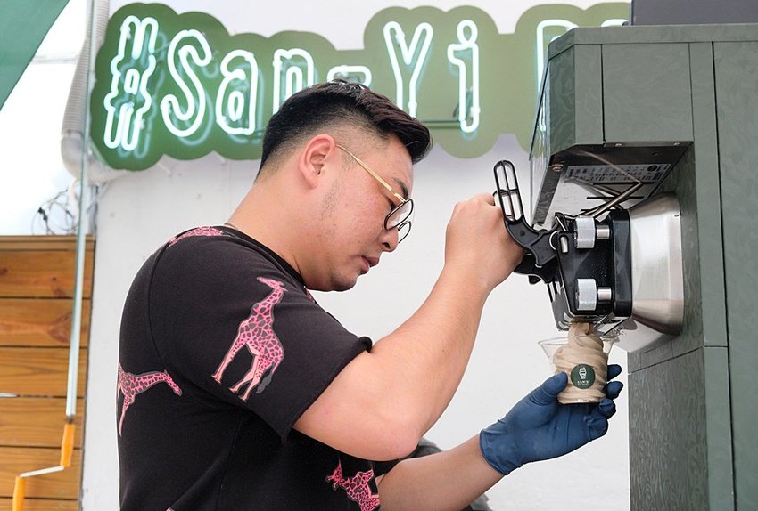 台中審計新村冰淇淋