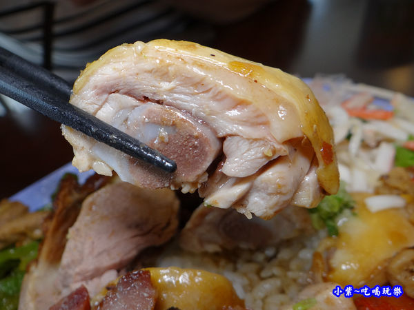 油雞腿飯-好記香港燒臘傳奇．站前店 (2).jpg