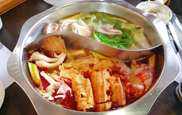 Food｜台南善化｜甘家院子－鍋底吃到飽，湯頭好有層次香氣四溢的川味麻辣火鍋